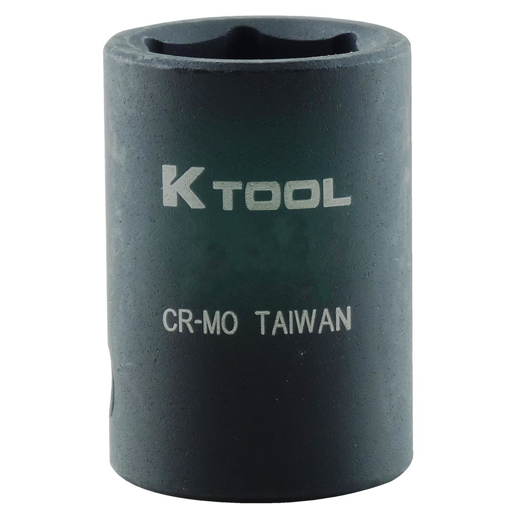 K Tool International Impact Socket — 17mm, 1/2in. Drive, 6-Point, Chrome-Moly Steel, Model# KTI38117